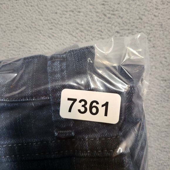 Riders By Lee Womens Size 10 Blue Straight Leg Stretch Distressed Denim - Picture 11 of 11